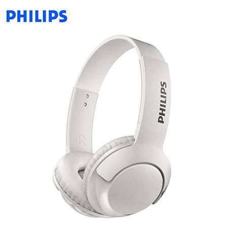 AUDIFONO C/MICROF. PHILIPS SHB3075WT BLUETOOTH BASS+ WHITE-PM*