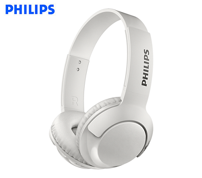 AUDIFONO C/MICROF. PHILIPS DEEJAY SHB3075WT BLUETOOTH WHITE (PN SHB3075WT/00)*