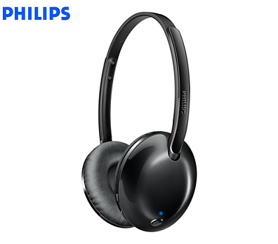 AUDIFONO C/MICROF. PHILIPS BLUETOOTH SHB4405BK BLACK (PN SHB4405BK/00)*