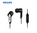 AUDIFONO C/MICROF. PHILIPS IN-EAR SHE1405BK 3.5MM BLACK*