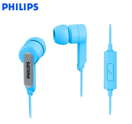 AUDIFONO PHILIPS SHE1405 C/MICROF. LIGHT BLUE (PN SHE1405BLS/27)*