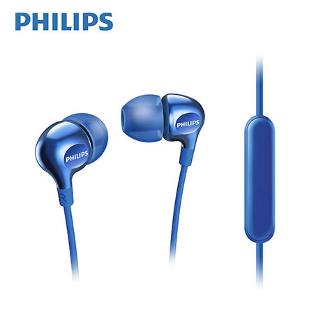 AUDIFONO C/MICROF. PHILIPS SHE3705BL BLUE GLOSS (PN SHE3705BL/00)*