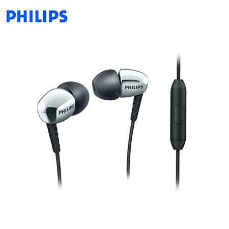 AUDIFONO C/MICROF. PHILIPS SHE3905 SILVER (PN SHE3905SL/00)*