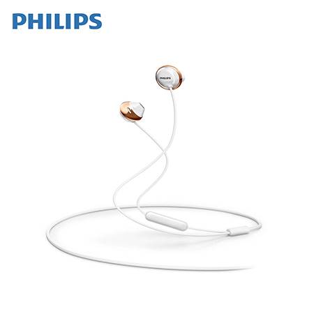 AUDIFONO C/MICROF. PHILIPS SHE4205WT IN-EAR FLITE WHITE-PM*