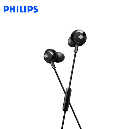 AUDIFONO C/MICROF. PHILIPS SHE4305BK BLACK (PN SHE4305BK/00)*