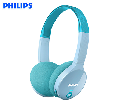 AUDIFONO C/MICROF. PHILIPS FOR KIDS BLUETOOTH SHK4000 (PN SHK4000TL/00)*