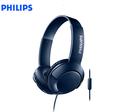 AUDIFONO C/MICROF. PHILIPS DEEJAY SHL3075BL BLUE (PN SHL3075BL/00)*