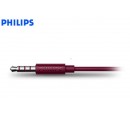 AUDIFONO C/MICROF. PHILIPS SHL3075RD 3.5MM BASS+ RED*