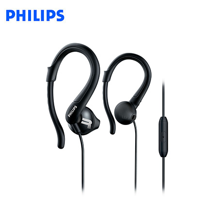 AUDIFONO C/MICROF. PHILIPS SHQ1255TBK  IPX2 BLACK (PN SHQ1255TBK/00)*