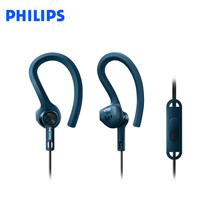 AUDIFONO C/MICROF. PHILIPS SPORTS SHQ1405BL BLUE (PN SHQ1405BL/00)*