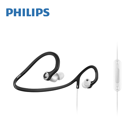 AUDIFONO C/MICROF. PHILIPS SPORTS SHQ4305WS BLACK (PN SHQ4305WS/00)*