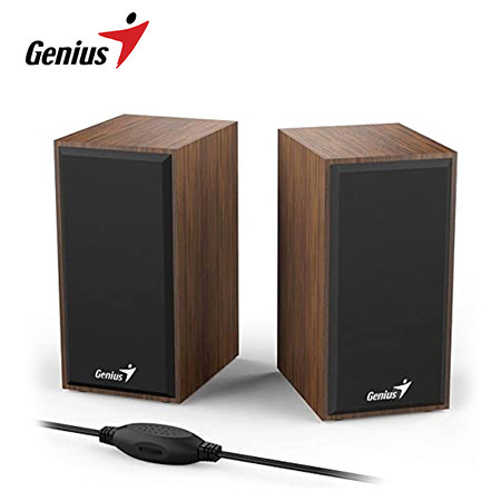 PARLANTE GENIUS SP-HF180 USB POWER 6W WOOD (31730029400)