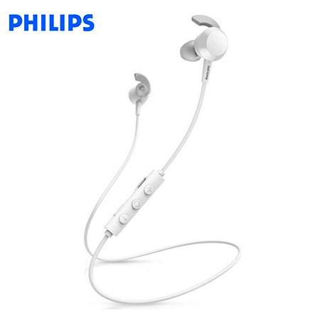 AUDIFONO C/MICROF. PHILIPS IN-EAR BT TAE4205WT 10H ERGONOMICO WHITE*