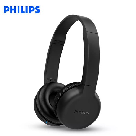 AUDIFONO C/MICROF. PHILIPS TAH1205BK BT 15H PLEGABLE FAST CHARGE BLACK*