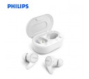 AUDIFONO C/MICROF. PHILIPS TRUE WIRELESS TAT1207WT BT 18H IPX4 USB-C WHITE*