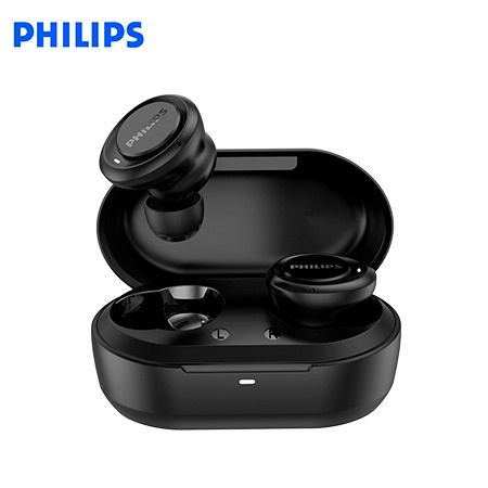 AUDIFONO C/MICROF. PHILIPS TRUE WIRELESS TAT1215BK BT 18H IPX4 BLACK*