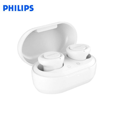 AUDIFONO C/MICROF. PHILIPS TRUE WIRELESS TAT1215WT BT 18H IPX4 WHITE*