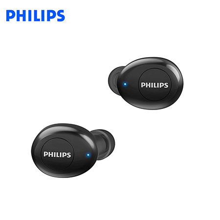 AUDIFONO C/MICROF. PHILIPS UP BEAT TRUE WIRELESS BT BLACK(TAUT102BK)*