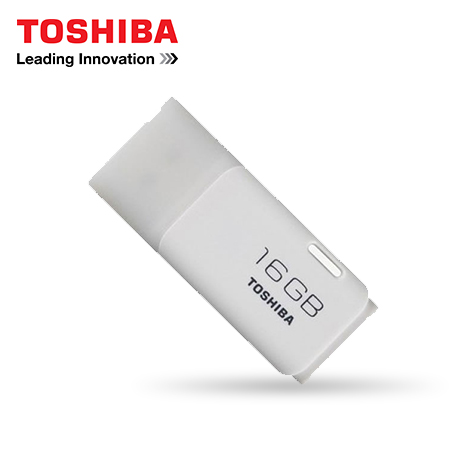 MEMORIA TOSHIBA USB TRANSMEMORY 16GB FLASH DRIVE 2.0 WHITE (PN THN-U202W0160U4)