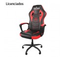 SILLA GAMING XTECH C/RESPALDO ALTO SPIDERMAN MAX.120KG BLACK/RED (XTF-MC100SM)