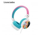 AUDIFONO C/MICROF. LICENCIADO XTECH PRINCESS MULTI-PLATFORM 3.5MM 40MM PLEGABLE WHITE/ROSE (XTH-D274PS)