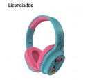 AUDIFONO C/MICROF. LICENCIADO XTECH MINNIE BLUETOOTH/3.5MM  40MM 8H PLEGABLES BLUE/ROSE (XTH-D660MM)