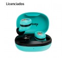 AUDIFONO C/MICROF. LICENCIADO XTECH TRUE WIRELESS STITCH BLUETOOTH 5.1 12H 10M BLUE (XTH-D701ST-BL)