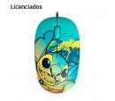 MOUSE LICENCIADO XTECH STITCH USB 1200 DPI LIGERO 68GR BLUE (XTM-D406ST-BL)