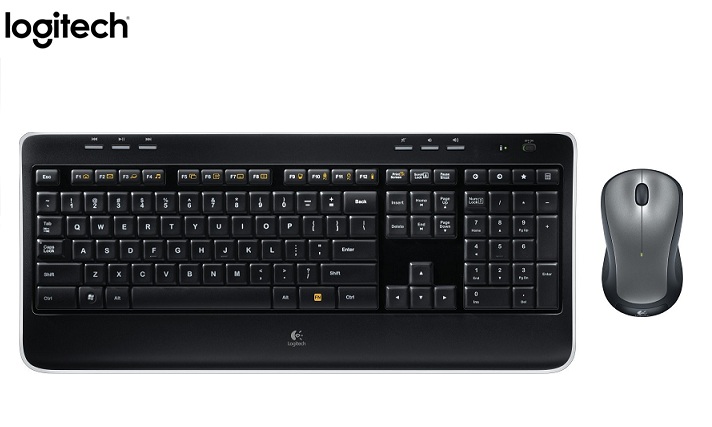 TECLADO LOGITECH + MOUSE MK520 WIRELESS USB SP BLACK (PN 920-006229)