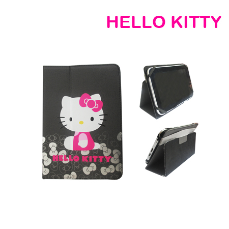 ESTUCHE HELLO KITTY P/TABLET/IPAD MINI UNIVERSAL 7"" GRAY (PN 700-HK3-7-SP)