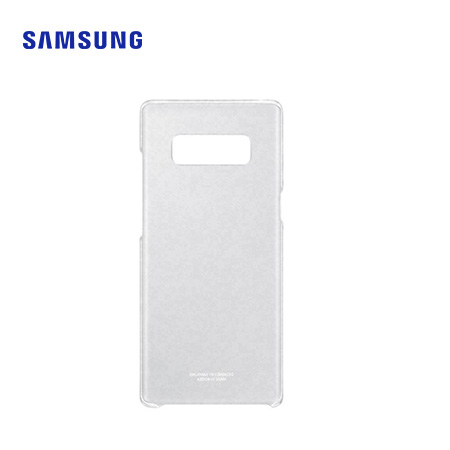 ESTUCHE SAMSUNG P/GALAXY NOTE 8 CLEAR COVER WHITE (PN EF-QN950CTEGWW)*