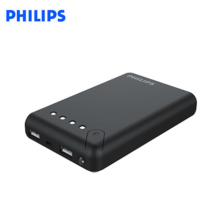 BATERIA PORTATIL PHILIPS DLP10405/10 FAST 10MAH - 2 USB BLACK (PN DLP10405/10)*