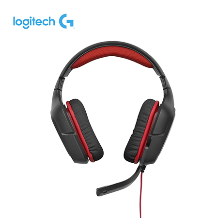 AUDIFONO C/MICROF. LOGITECH G230 GAMING USB BLACK/RED (PN 981-000541)