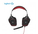 AUDIFONO C/MICROF. LOGITECH G230 GAMING USB BLACK/RED (PN 981-000541)