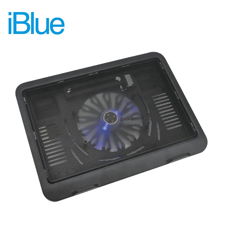 COOLER IBLUE P/NOTEBOOK H19-BK 14"-15" USB BLACK (PN H19-BK)