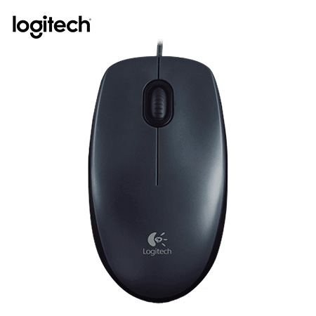 MOUSE LOGITECH M100 OPTICO BLACK USB (910-001601)