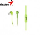 MOUSE GENIUS + AUDIFONO HS-M320 MH-8100 GREEN/GREEN  (PN 31280001404)
