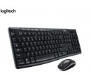 TECLADO LOGITECH + MOUSE MK270 WIRELESS USB BLACK (PN 920-004432)