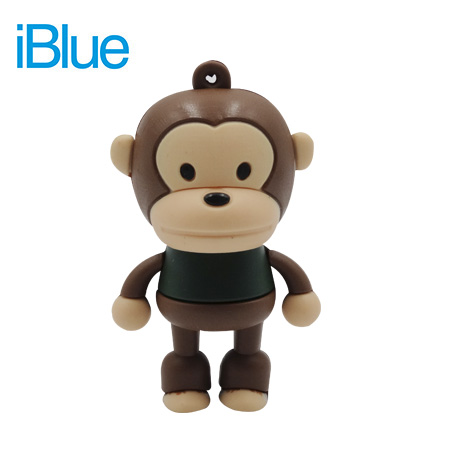 MEMORIA IBLUE USB FLASH DRIVE 16GB MONKEY (PN R101-16)