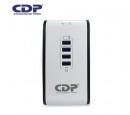 ESTABILIZADOR CDP R2CU-AVR1008I 1000VA/720W 8 SALIDAS 4 PORT USB (R2CU-AVR1008I)