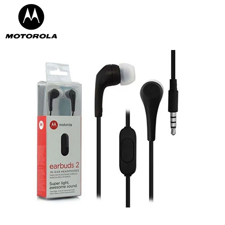 AUDIFONO C/MICROF. MOTOROLA SH006 3.5 MM STEREO BLACK (PN SH006BK)