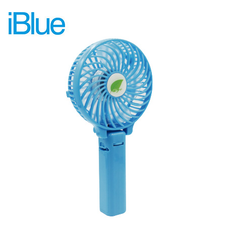 VENTILADOR PORTATIL IBLUE CON BATERIA RECARGABLE BLUE (PN JLK1699)*