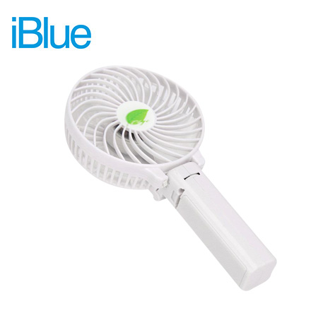 VENTILADOR PORTATIL IBLUE CON BATERIA RECARGABLE WHITE (PN JLK1699)*